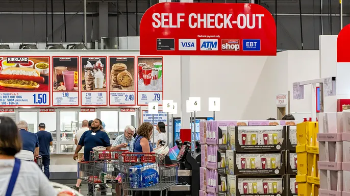 Costco automated checkout