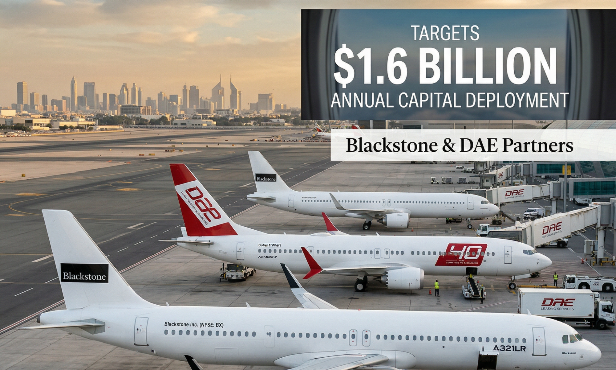 Blackstone DAE aircraft leasing program