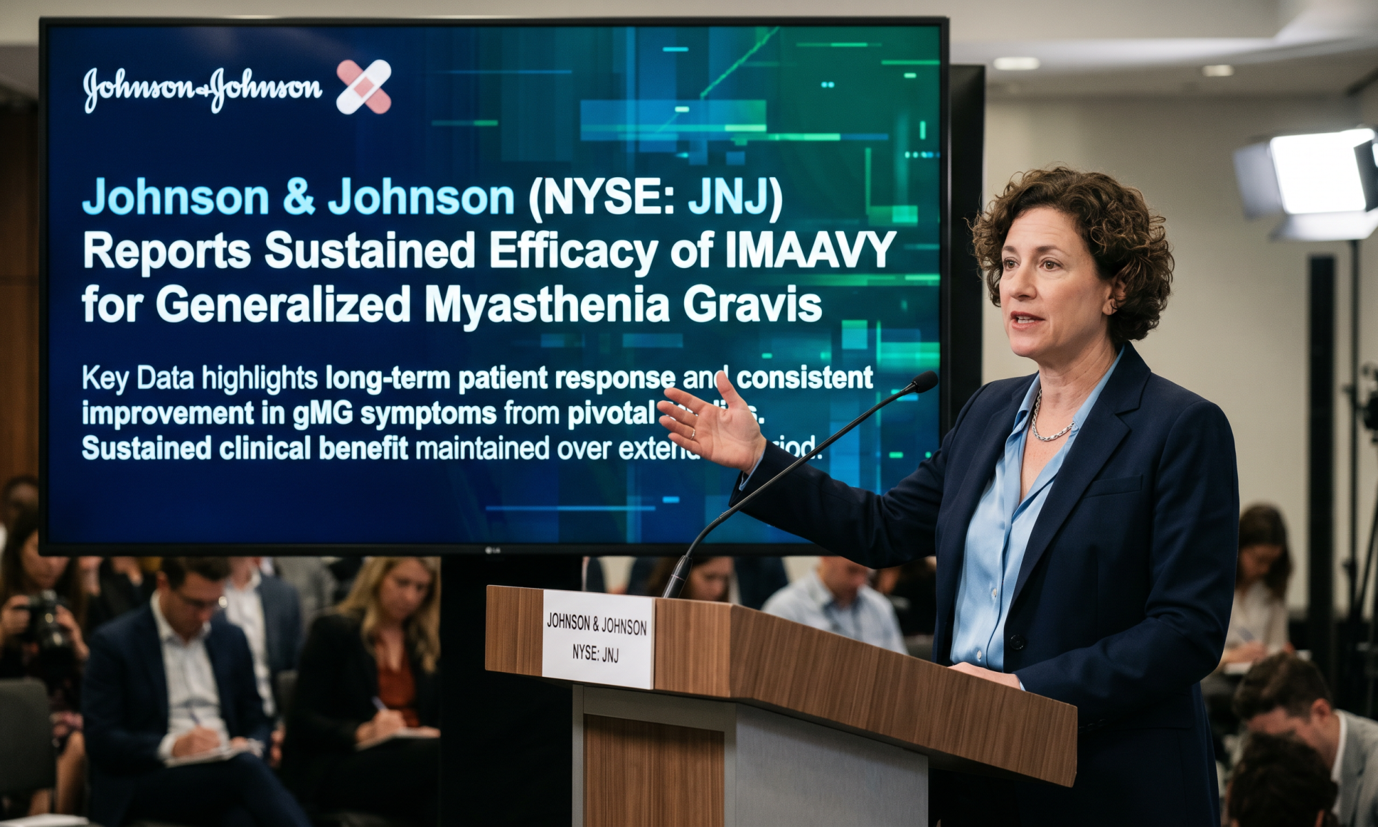 johnson & Johnson IMAAVY Demonstrates Sustained Disease Control for Generalized Myasthenia Gravis: Phase 3 Vivacity-MG3 Data