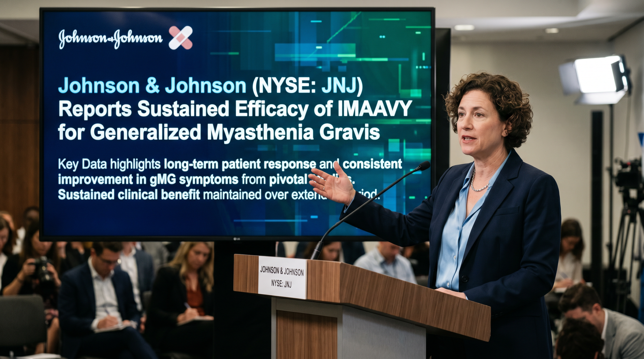 Johnson & Johnson Reports Sustained Efficacy of IMAAVY for Generalized ...