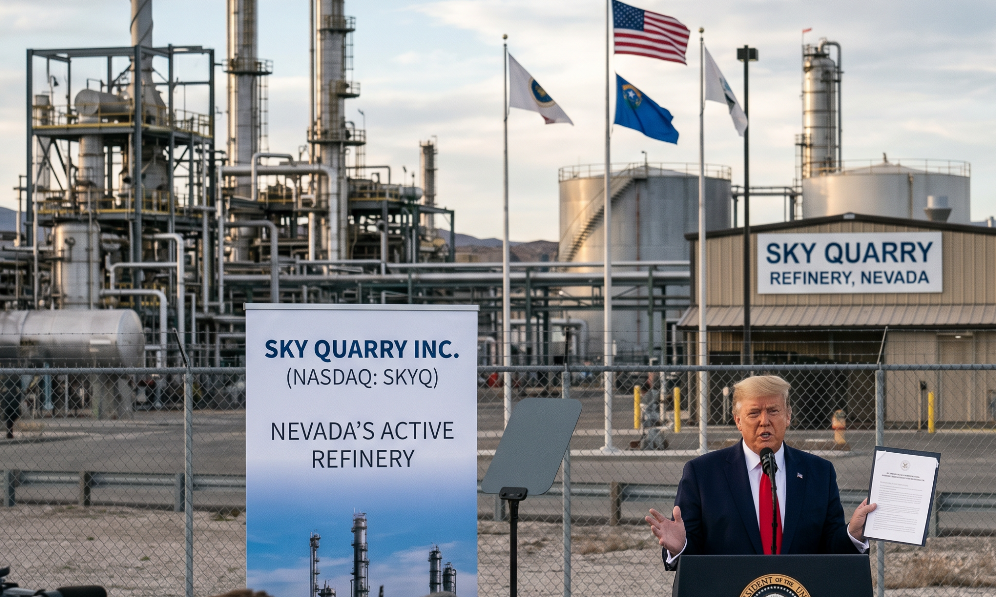 Discover how the Sky Quarry refinery strengthens domestic refining capacity under the Defense Production Act to supply the Western U.S. fuel market. Read more.