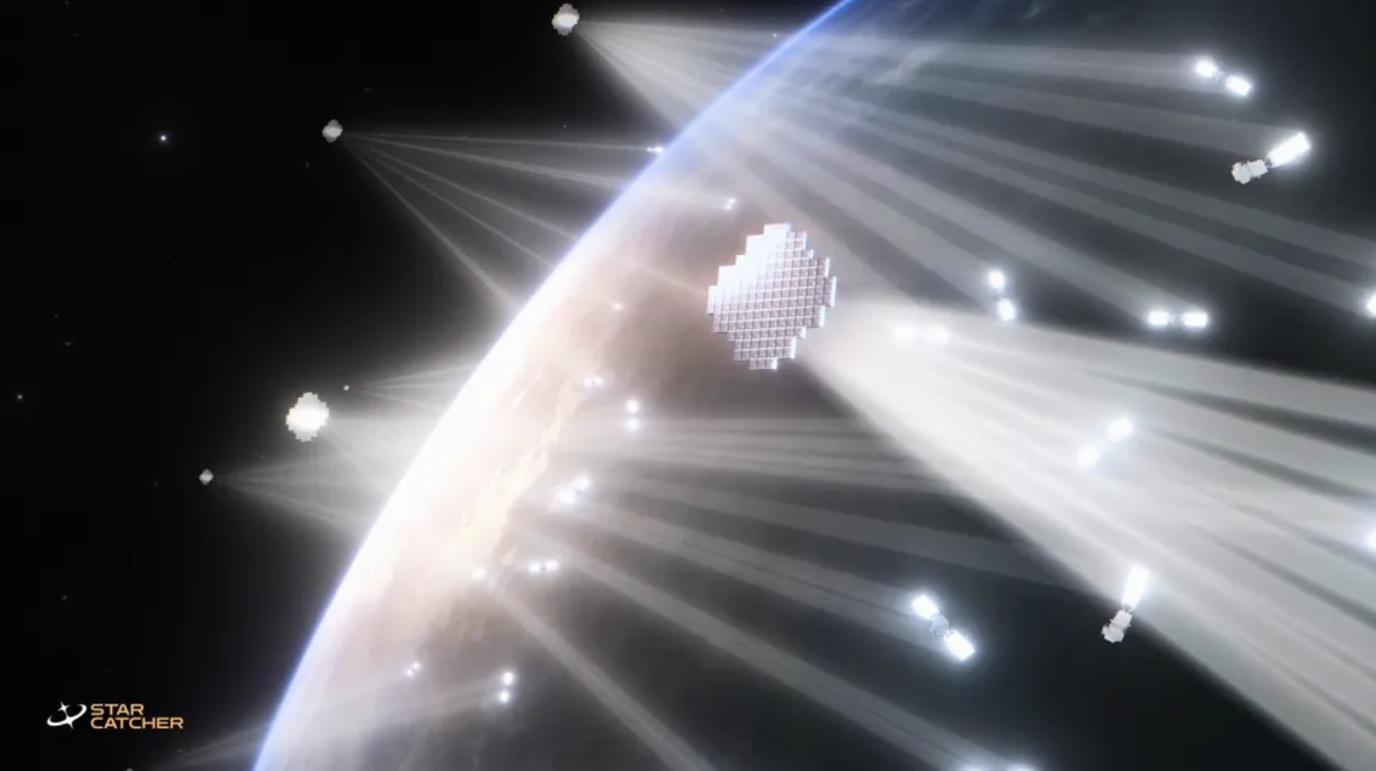 Star Catcher Industries raised $65 million in Series A funding to build the world's first in-space power grid, beaming solar energy to satellites via laser.