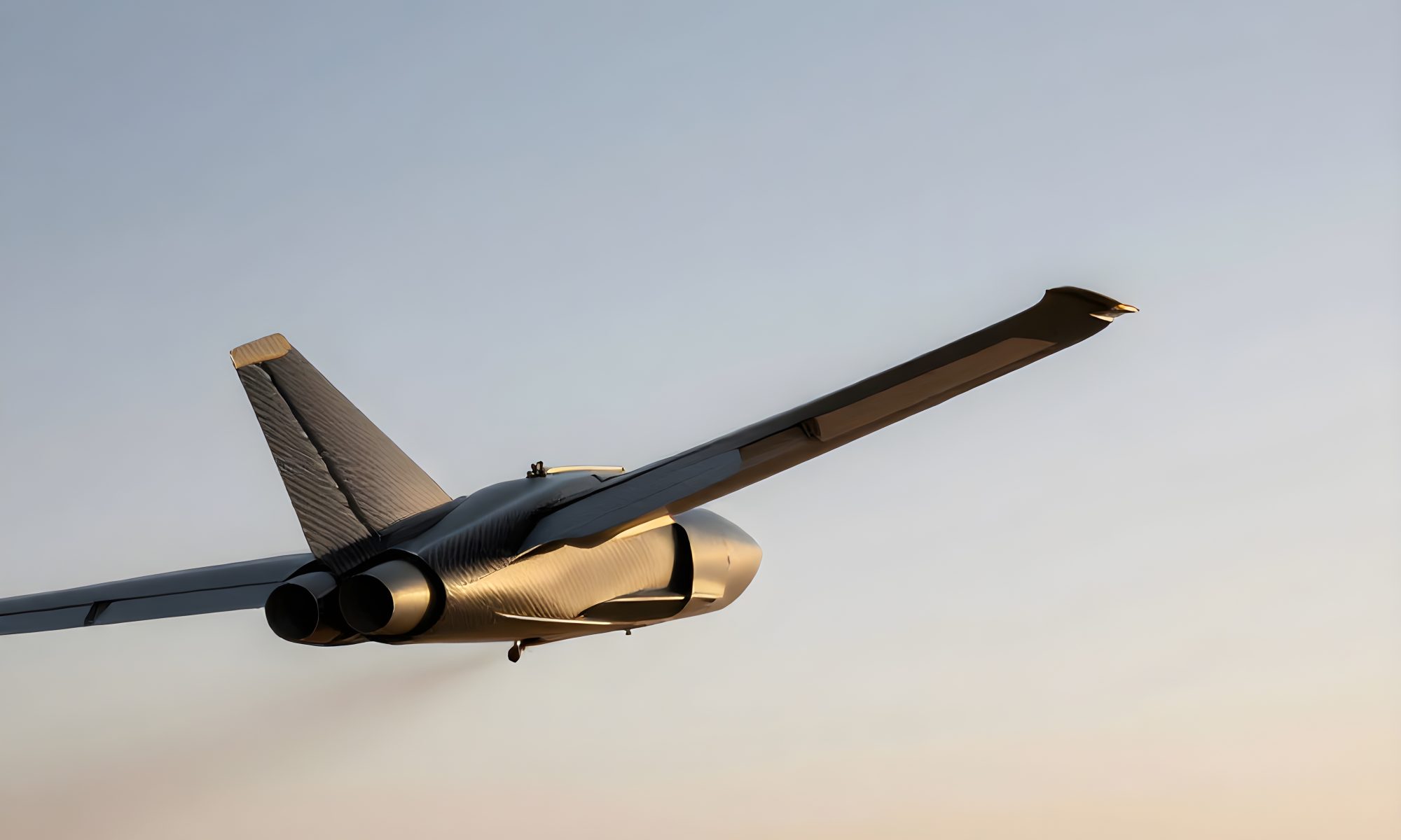 Advanced aerospace aircraft in flight, representing strong Q2 growth across companies in the PRISM Aerospace & Defense Index.