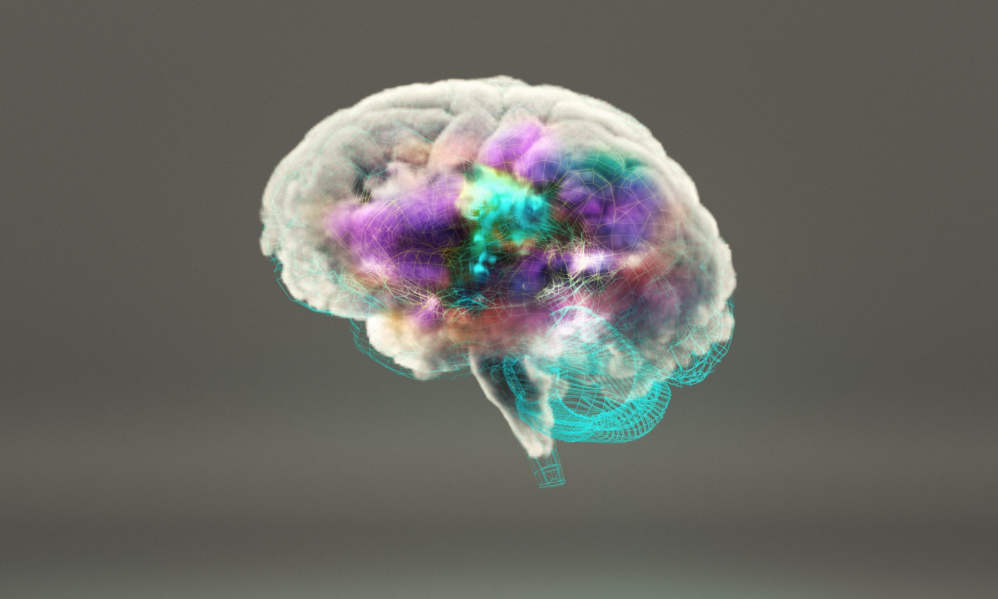 Digital illustration of a human brain with highlighted neural regions, representing BrainsWay’s Deep Transcranial Magnetic Stimulation (TMS) technology and expanded insurance coverage for depression treatment.