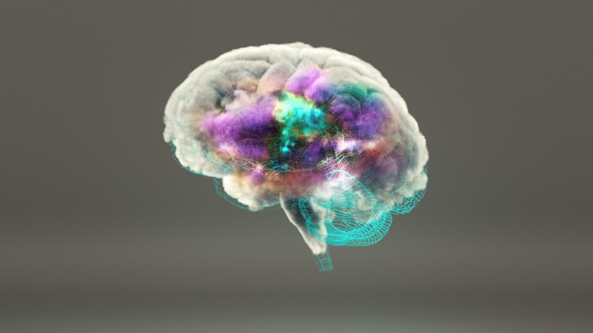 Digital illustration of a human brain with highlighted neural regions, representing BrainsWay’s Deep Transcranial Magnetic Stimulation (TMS) technology and expanded insurance coverage for depression treatment.